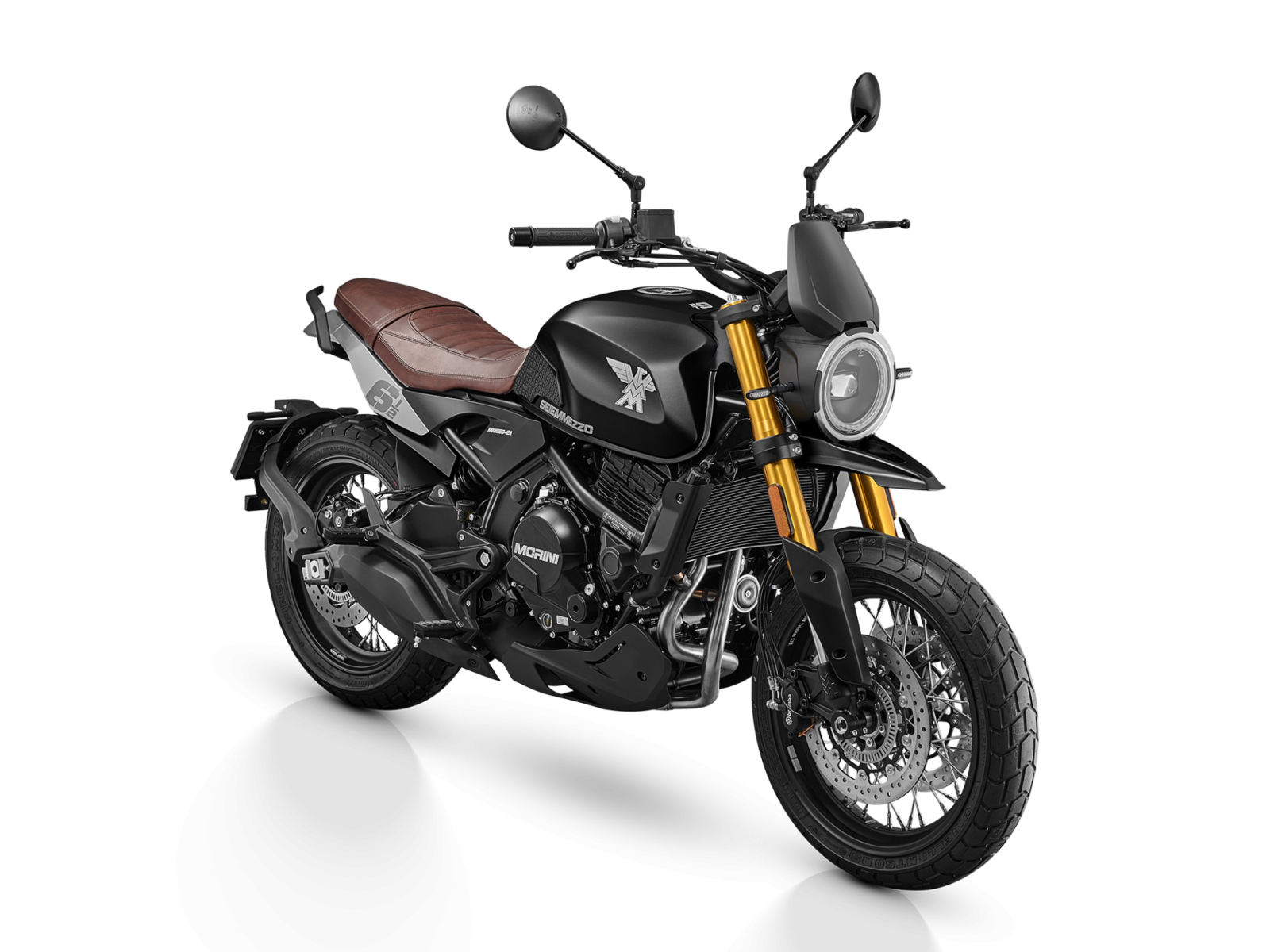 Мотоцикл MOTO MORINI SEIEMMEZZO SCR (Graphite Black) 2025